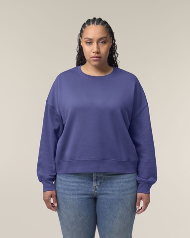 Stella Alma - Das Iconic Damen-Rundhals-Sweatshirt - Dusk - XL bedrucken, Art.-Nr. STSW212C3591X