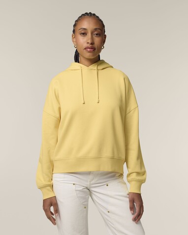 Stella Nora - Der Iconic Damen-Hoodie - Viva Yellow - XL bedrucken, Art.-Nr. STSW213C3561X