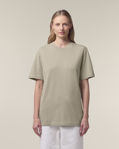 Sparker 2.0 - Das Relaxed Unisex-T-Shirt - Stone - M bedrucken, Art.-Nr. STTU171C3581M
