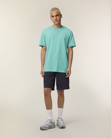 Sparker 2.0 - Das Relaxed Unisex-T-Shirt - Pool Blue - L bedrucken, Art.-Nr. STTU171C3571L