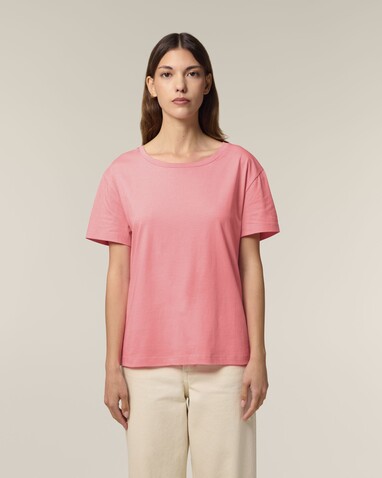 Stella Serena - Das Damen-T-Shirt mit weitem Rundhalsausschnitt - Pink Joy - XS bedrucken, Art.-Nr. STTW173C360XS