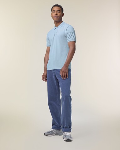 Stanley Coaster - Das Herren-Polo - Sky blue - S bedrucken, Art.-Nr. STPM224C2321S