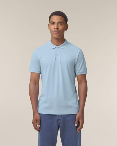 Stanley Coaster - Das Herren-Polo - Sky blue - S bedrucken, Art.-Nr. STPM224C2321S