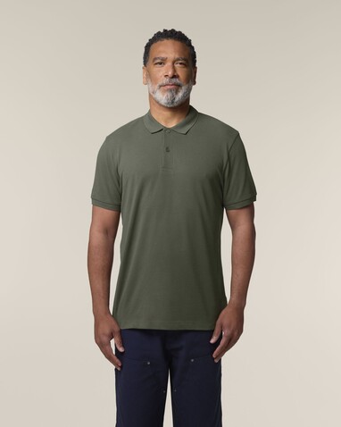 Stanley Coaster - Das Herren-Polo - Khaki - L bedrucken, Art.-Nr. STPM224C2231L