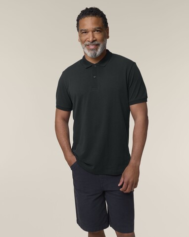 Stanley Coaster - Das Herren-Polo - Black - M bedrucken, Art.-Nr. STPM224C0021M