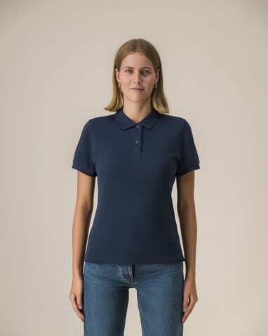 Stella Coaster - Das Damen-Polo - French Navy - 3XL bedrucken, Art.-Nr. STPW977C7273X