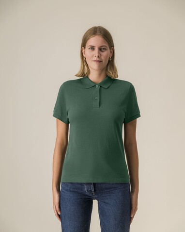 Stella Coaster - Das Damen-Polo - Bottle Green - XL bedrucken, Art.-Nr. STPW977C2241X Stella Coaster - Das Damen-Polo - Bottle Green - XL bedrucken, Art.-Nr. STPW977C2241X