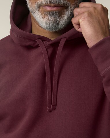 Sounder - Der Unisex-Hoodie mit Seitentaschen - Burgundy - XS bedrucken, Art.-Nr. STSU229C244XS