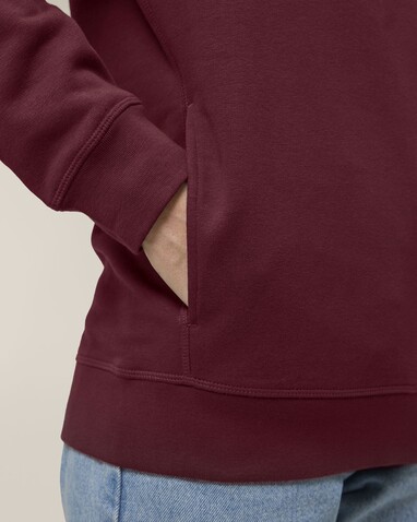 Sounder - Der Unisex-Hoodie mit Seitentaschen - Burgundy - M bedrucken, Art.-Nr. STSU229C2441M