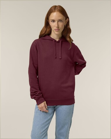 Sounder - Der Unisex-Hoodie mit Seitentaschen - Burgundy - XXS bedrucken, Art.-Nr. STSU229C2442S