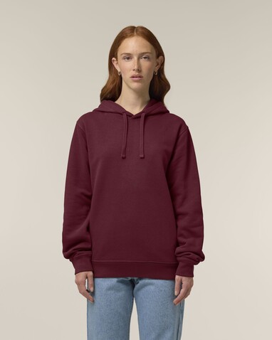 Sounder - Der Unisex-Hoodie mit Seitentaschen - Burgundy - M bedrucken, Art.-Nr. STSU229C2441M