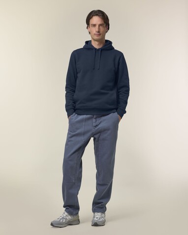 Sounder - Der Unisex-Hoodie mit Seitentaschen - French Navy - L bedrucken, Art.-Nr. STSU229C7271L