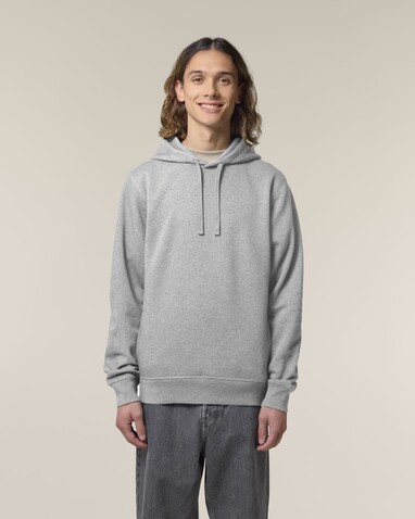 Sounder - Der Unisex-Hoodie mit Seitentaschen - Heather Grey - XL bedrucken, Art.-Nr. STSU229C2501X