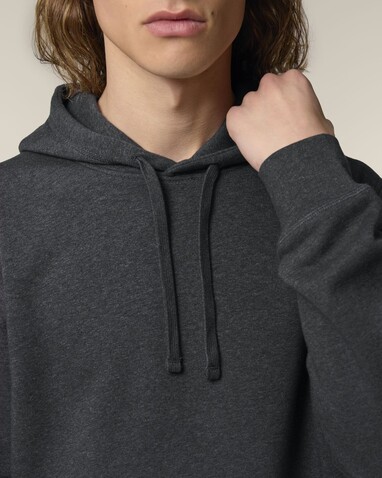 Sounder - Der Unisex-Hoodie mit Seitentaschen - Dark Heather Grey - M bedrucken, Art.-Nr. STSU229C6511M