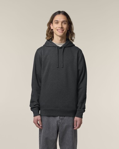 Sounder - Der Unisex-Hoodie mit Seitentaschen - Dark Heather Grey - M bedrucken, Art.-Nr. STSU229C6511M