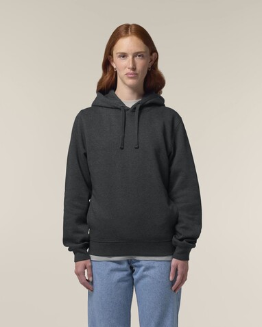 Sounder - Der Unisex-Hoodie mit Seitentaschen - Dark Heather Grey - XXL bedrucken, Art.-Nr. STSU229C6512X