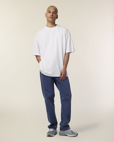 Blaster 2.0 - Das Oversized Unisex-T-Shirt mit Stehkragen - White - XL bedrucken, Art.-Nr. STTU959C0011X Blaster 2.0 - Das Oversized Unisex-T-Shirt mit Stehkragen - White - XL bedrucken, Art.-Nr. STTU959C0011X