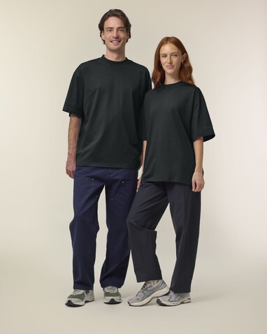Blaster 2.0 - Das Oversized Unisex-T-Shirt mit Stehkragen - Black - XL bedrucken, Art.-Nr. STTU959C0021X Blaster 2.0 - Das Oversized Unisex-T-Shirt mit Stehkragen - Black - XL bedrucken, Art.-Nr. STTU959C0021X