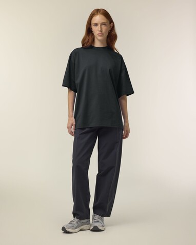 Blaster 2.0 - Das Oversized Unisex-T-Shirt mit Stehkragen - Black - XL bedrucken, Art.-Nr. STTU959C0021X Blaster 2.0 - Das Oversized Unisex-T-Shirt mit Stehkragen - Black - XL bedrucken, Art.-Nr. STTU959C0021X