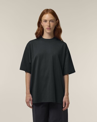 Blaster 2.0 - Das Oversized Unisex-T-Shirt mit Stehkragen - Black - XS bedrucken, Art.-Nr. STTU959C002XS Blaster 2.0 - Das Oversized Unisex-T-Shirt mit Stehkragen - Black - XS bedrucken, Art.-Nr. STTU959C002XS