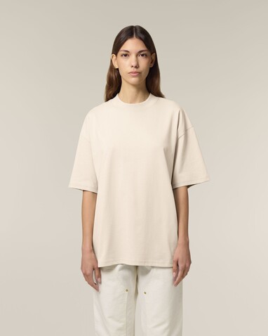 Blaster 2.0 - Das Oversized Unisex-T-Shirt mit Stehkragen - Cream - L bedrucken, Art.-Nr. STTU959C3611L Blaster 2.0 - Das Oversized Unisex-T-Shirt mit Stehkragen - Cream - L bedrucken, Art.-Nr. STTU959C3611L