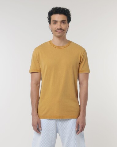 Crafter Vintage - Das Garment-Dyed Unisex-T-Shirt - G. Dyed Gold Ochre - XS bedrucken, Art.-Nr. STTU976C141XS