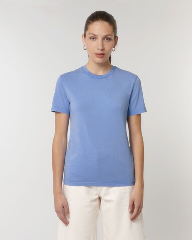 Crafter Vintage - Das Garment-Dyed Unisex-T-Shirt - G. Dyed Swimmer Blue - L bedrucken, Art.-Nr. STTU976C1031L