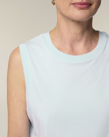 Stella Mia - Das Damen-Tanktop - Blue Ice - XL bedrucken, Art.-Nr. STTW962C7281X
