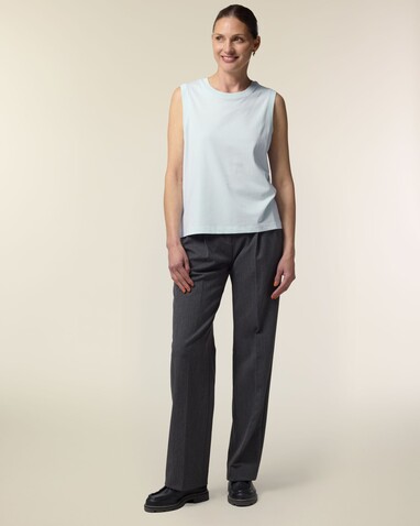 Stella Mia - Das Damen-Tanktop - Blue Ice - S bedrucken, Art.-Nr. STTW962C7281S
