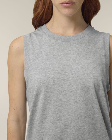 Stella Mia - Das Damen-Tanktop - Heather Grey - XS bedrucken, Art.-Nr. STTW962C250XS