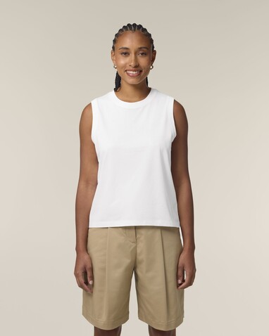Stella Mia - Das Damen-Tanktop - White - XXL bedrucken, Art.-Nr. STTW962C0012X
