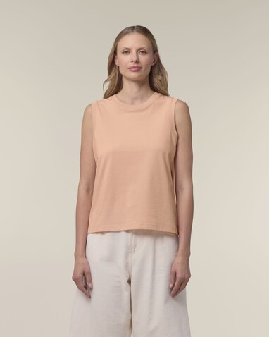 Stella Mia - Das Damen-Tanktop - Fraiche Peche - S bedrucken, Art.-Nr. STTW962C1011S