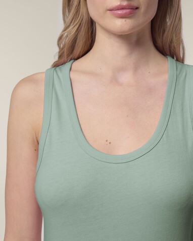 Stella Ava - Das Fitted Damen-Tanktop - Aloe - S bedrucken, Art.-Nr. STTW963C0891S
