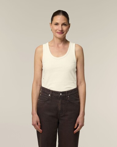 Stella Ava - Das Fitted Damen-Tanktop - Natural Raw - XXL bedrucken, Art.-Nr. STTW963C0542X