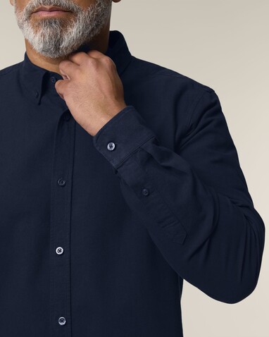Stanley Oxford Shirt - Das Herren-Oxfordhemd - French Navy - 3XL bedrucken, Art.-Nr. STWM968C7273X
