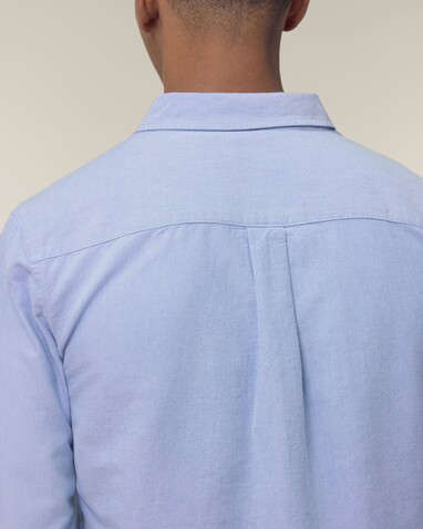 Stanley Oxford Shirt - Das Herren-Oxfordhemd - Blue Oxford - 3XL bedrucken, Art.-Nr. STWM968C3633X
