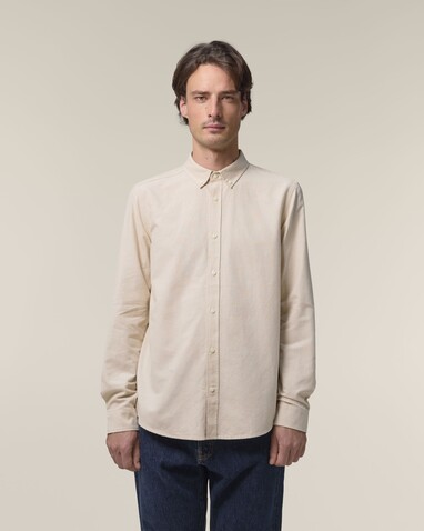 Stanley Oxford Shirt - Das Herren-Oxfordhemd - Beige Oxford - 3XL bedrucken, Art.-Nr. STWM968C3623X Stanley Oxford Shirt - Das Herren-Oxfordhemd - Beige Oxford - 3XL bedrucken, Art.-Nr. STWM968C3623X