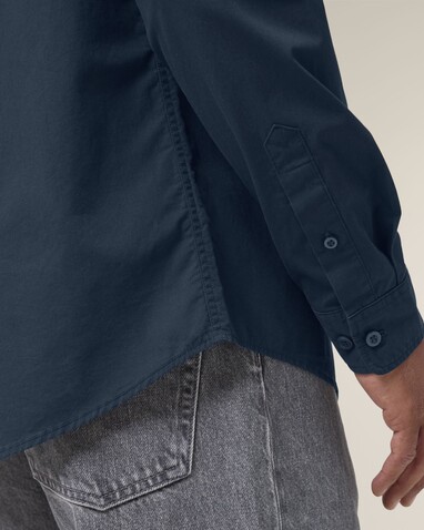 Stanley Styler Shirt - Das Herren-Popelinehemd - French Navy - XL bedrucken, Art.-Nr. STWM969C7271X