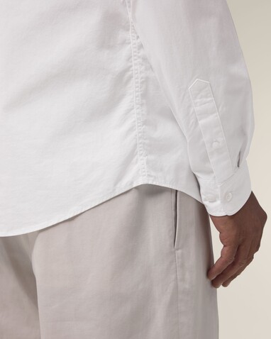 Stanley Styler Shirt - Das Herren-Popelinehemd - White - 4XL bedrucken, Art.-Nr. STWM969C0014X Stanley Styler Shirt - Das Herren-Popelinehemd - White - 4XL bedrucken, Art.-Nr. STWM969C0014X