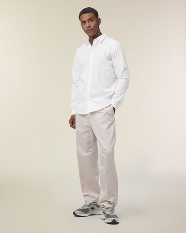 Stanley Styler Shirt - Das Herren-Popelinehemd - White - L bedrucken, Art.-Nr. STWM969C0011L Stanley Styler Shirt - Das Herren-Popelinehemd - White - L bedrucken, Art.-Nr. STWM969C0011L