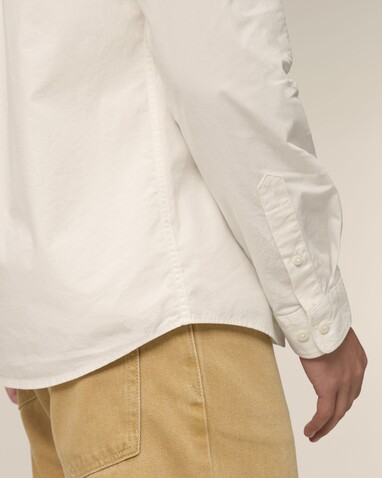 Stanley Styler Shirt - Das Herren-Popelinehemd - Cream - M bedrucken, Art.-Nr. STWM969C3611M Stanley Styler Shirt - Das Herren-Popelinehemd - Cream - M bedrucken, Art.-Nr. STWM969C3611M