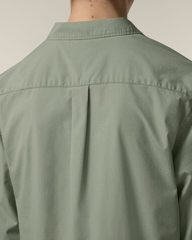 Stanley Styler Shirt - Das Herren-Popelinehemd - Soft Khaki - L bedrucken, Art.-Nr. STWM969C3671L