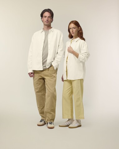 Worker Shirt - Das Relaxed Unisex-Hemd - Natural Raw - XL bedrucken, Art.-Nr. STWU975C0541X Worker Shirt - Das Relaxed Unisex-Hemd - Natural Raw - XL bedrucken, Art.-Nr. STWU975C0541X
