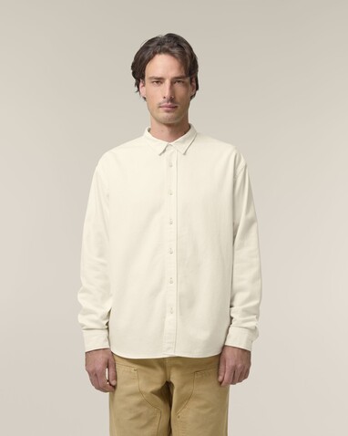 Worker Shirt - Das Relaxed Unisex-Hemd - Natural Raw - XL bedrucken, Art.-Nr. STWU975C0541X Worker Shirt - Das Relaxed Unisex-Hemd - Natural Raw - XL bedrucken, Art.-Nr. STWU975C0541X