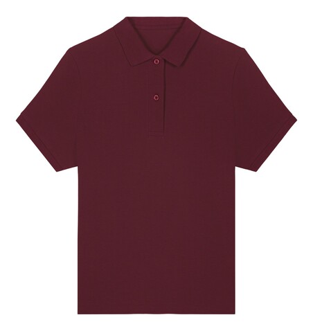 Stella Coaster - Das Damen-Polo - Burgundy - 3XL bedrucken, Art.-Nr. STPW977C2443X