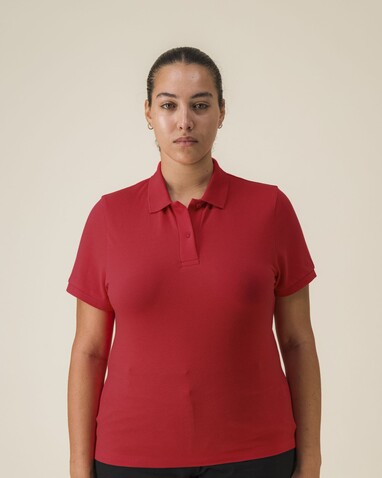 Stella Coaster - Das Damen-Polo - Red - S bedrucken, Art.-Nr. STPW977C0041S