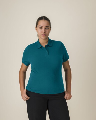 Stella Coaster - Das Damen-Polo - Ocean Depth - S bedrucken, Art.-Nr. STPW977C7101S Stella Coaster - Das Damen-Polo - Ocean Depth - S bedrucken, Art.-Nr. STPW977C7101S