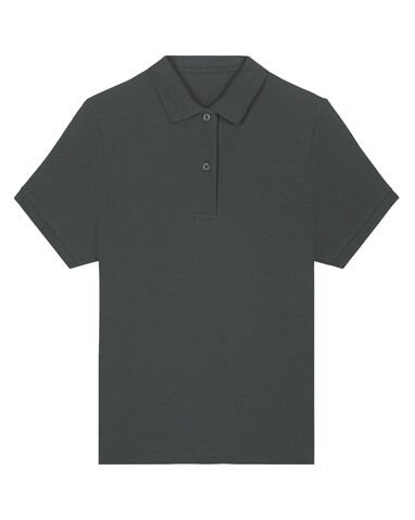 Stella Coaster - Das Damen-Polo - Anthracite - 3XL bedrucken, Art.-Nr. STPW977C2533X