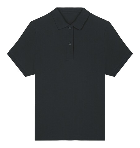 Stella Coaster - Das Damen-Polo - Black - S bedrucken, Art.-Nr. STPW977C0021S