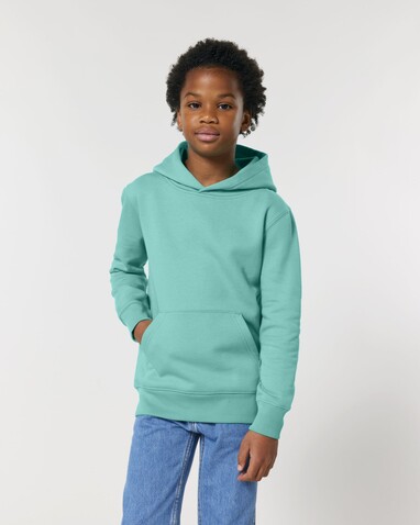 Mini Cruiser 2.0 - Der Iconic Kinder-Hoodie - Pool Blue - 12-13/152-158cm bedrucken, Art.-Nr. STSK180C35712